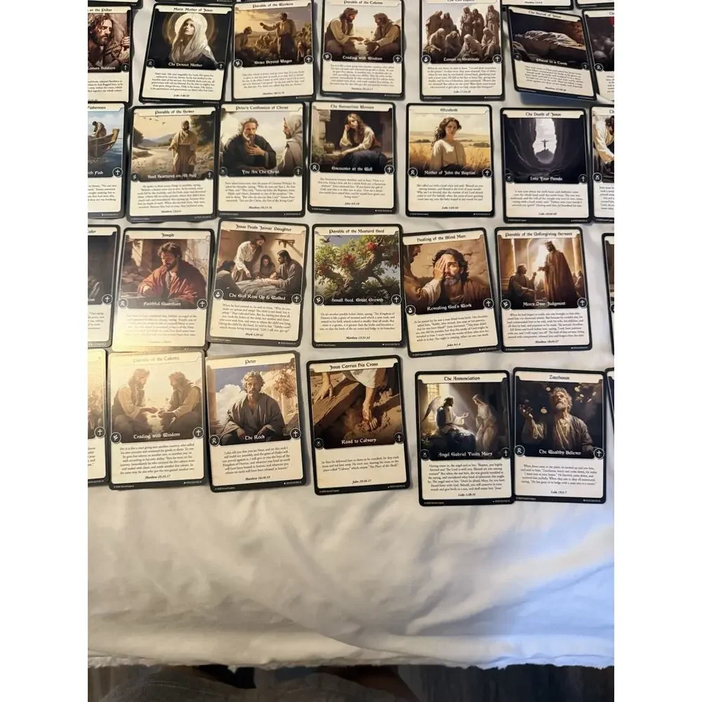 Sacred Legacy New Testament Core Set 103-Card Mixed Lot Foil/Regular Chase